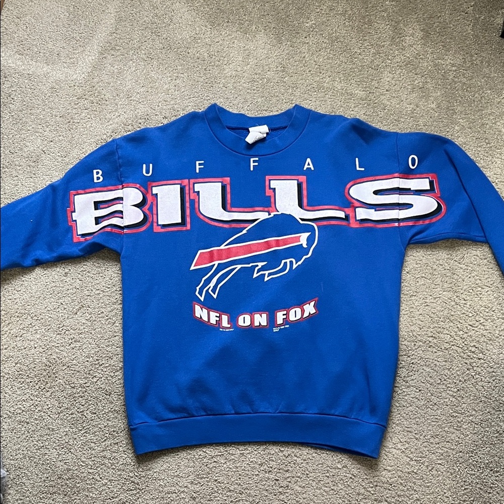 Buffalo Bills Vintage Crewneck Sweater